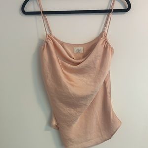 Wilfred Allusion Satin Camisole | size S, light pink